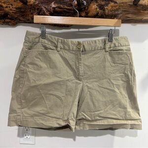 Lands End Khaki Shorts